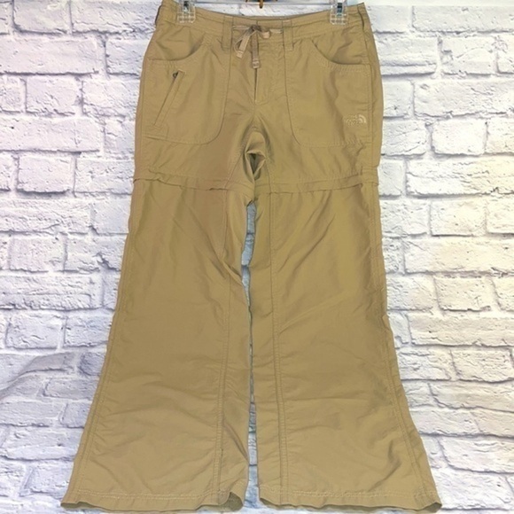 North Face Horizon II Convertible Zip Off Outdoor Athletic Nylon Pants Shorts - Picture 3 of 16